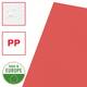 Insteekmap L-model Esselte standaard A4 0.11mm PP rood 100 stuks