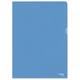 Insteekmap L-model Esselte standaard A4 0.11mm PP blauw 100 stuks