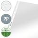 Showtas Leitz Premium standaard copy safe 0.08mm PP A4 transparant 100 stuks