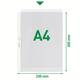Showtas Leitz Premium copy safe 0.13mm PP A4 100 stuks