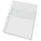 Harmonica showtas Leitz Premium met bovenklep copy safe PP A4  glashelder 5 stuks