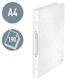 Ringband Leitz WOW A4 2-rings O-mechaniek 25mm PP wit