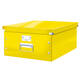 Opbergdoos Leitz Click & Store WOW groot 369x200x482mm geel