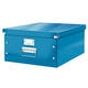 Opbergdoos Leitz Click & Store WOW groot 369x200x482mm blauw