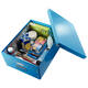 Opbergdoos Leitz Click & Store WOW groot 369x200x482mm blauw