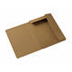 Elastobox Kraft Line A4 3 kleppen bruin