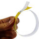 Polsband Combicraft Tyvek geel 100 stuks