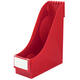 Tijdschriftencassette Leitz extra breed rood