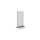 Kaarthouder Europel T-standaard 1/3 A4 staand acryl / aluminium