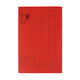 Vouwmap Quantore Folio ongelijke zijde 250gr rood