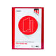 Dossiermap Quantore A4 250gr rood