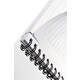 Notitieboek Leitz WOW A5 spiraal 160 pagina's lijn roze