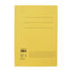 Dossiermap Quantore folio 250gr geel