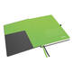 Notitieboek Leitz Complete A4 lijn 160 pagina's 100gr zwart