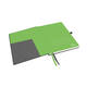 Notitieboek Leitz Complete 187x242mm lijn 160 pagina's 100gr zwart