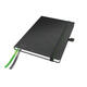 Notitieboek Leitz Complete A5 lijn 160 pagina's 100gr zwart