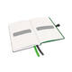 Notitieboek Leitz Complete A6 lijn 160 pagina's 100gr zwart