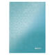 Notitieboek Leitz WOW A5 160blz 90gr lijn ijsblauw