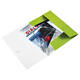 Elastomap Leitz WOW A4 3 kleppen PP groen