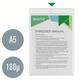 Insteekmap U-model Leitz Premium met ophangoog 0.20mm PVC A5 transparant 50 stuks