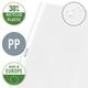 Showtas Leitz Premium 0.10mm PP A4 transparant 100 stuks