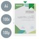 Showtas Leitz Premium 0.10mm PP A4 transparant 100 stuks