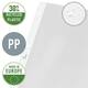 Showtas Leitz Premium met uitsnede copy safe 0.13mm PP A4 transparant 100 stuks
