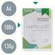 Showtas Leitz Premium met uitsnede copy safe 0.13mm PP A4 transparant 100 stuks