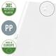 Showtas Leitz Premium met klep copy safe 0.13mm PP A4 transparant 50 stuks