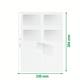 Showtas Leitz Premium voor visitekaartjes copy safe PP A4 glashelder 10 stuks