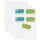 Showtas Leitz Premium voor visitekaartjes copy safe PP A4 glashelder 10 stuks