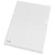 Insteekmap L-model Leitz premium A4 0.17mm PVC met expansievouw nerf 5 stuks