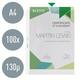 Showtas Leitz Premium copy safe 0.13mm 4-gaats PP A4 transparant 100 stuks