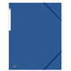 Elastomap Oxford Top File+ A3 3 kleppen 390gr blauw