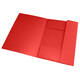 Elastomap Oxford Top File+ A4 3 kleppen 390gr rood