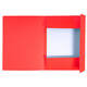 Dossiermap Exacompta Forever A4 3 kleppen 280gr rood
