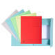 Dossiermap Exacompta Forever A4 3 kleppen 280gr assorti