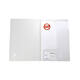Offertemap Oxford A4 met insteektas 2 kleppen 0,5mm PP transparant