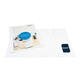 Offertemap Pearl 2 A4 met insteektas 3 kleppen wit