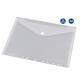 Enveloptas Europel A4 240x310mm 11-gaats PP transparant wit