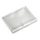 Enveloptas Europel A4 330x250x30mm dwars PP transparant wit