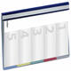 Organisatiemap Durable Divisoflex A4 blauw