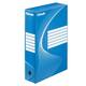 Archiefdoos Esselte Boxycolor 80mm 352x250mm blauw
