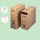Archiefdoos met deksel Leitz Premium 120x275x325mm natuurbruin