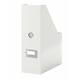 Tijdschriftencassette Leitz WOW click & store gerecycled karton wit