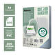 Voorblad Fellowes A4 PVC 200micron recycled 100 stuks