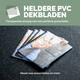 Voorblad Fellowes A4 PVC 200micron recycled 100 stuks