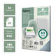 Voorblad Fellowes A4 PVC 180micron recycled 25 stuks