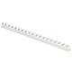 Bindrug Fellowes 12mm 21rings A4 wit 100 stuks