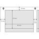 Visitekaart Sigel 85x55mm blanco 225gr ronde hoeken wit 100 stuks